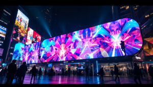 A photograph of a vibrant