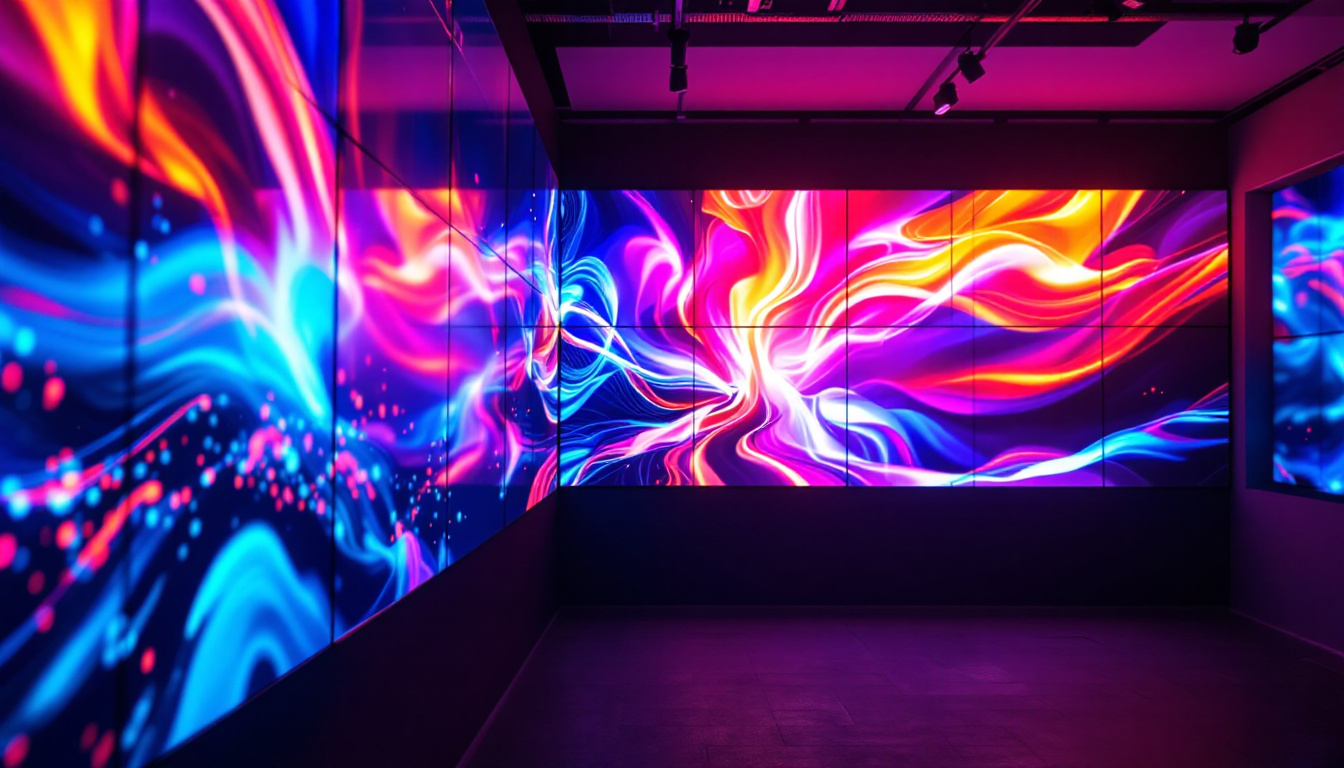 A photograph of a vibrant