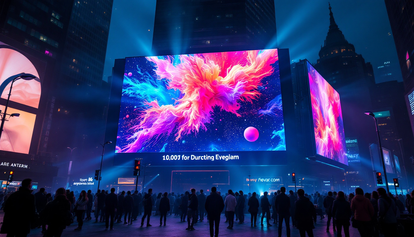 A photograph of a vibrant