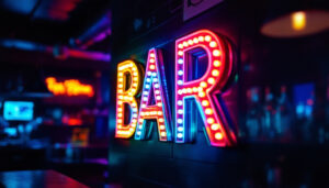 A photograph of a vibrant