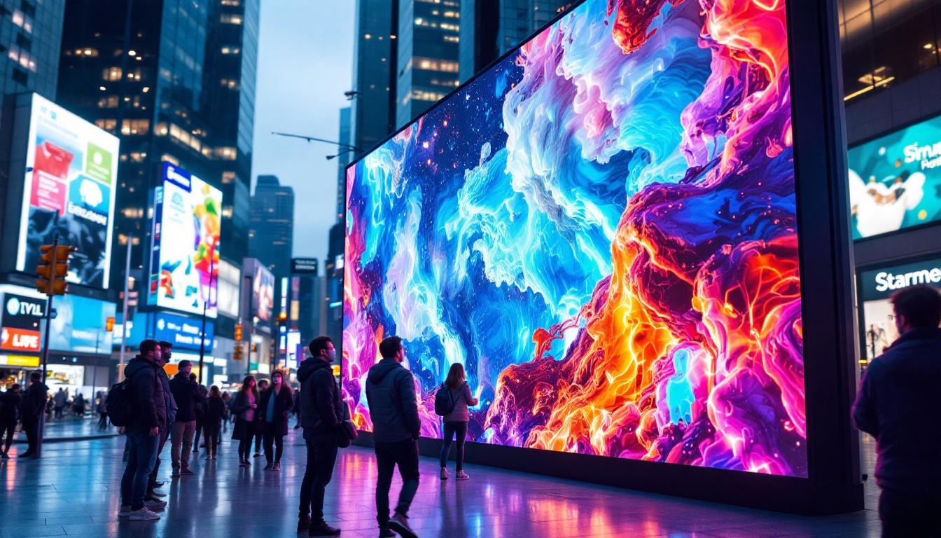 A photograph of a vibrant