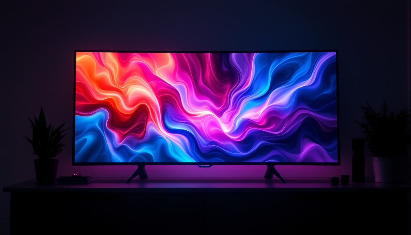 A photograph of a side-by-side comparison of a plasma tv and an lcd tv