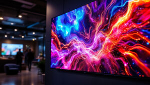 A photograph of a vibrant