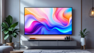 A photograph of a sleek