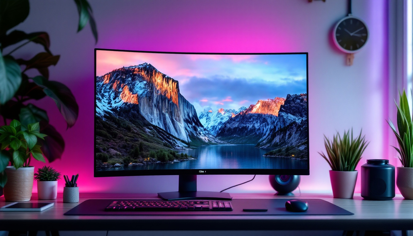A photograph of a sleek