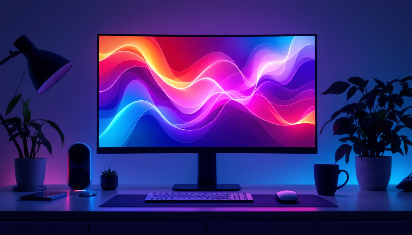 A photograph of a sleek