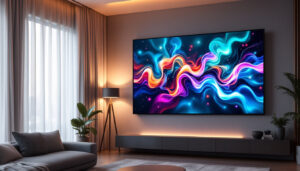 A photograph of a sleek