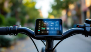 A photograph of capture a photograph of the brompton tessera sx40 led display in a close-up shot