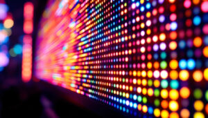 A photograph of a vibrant