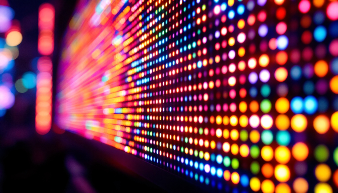 A photograph of a vibrant