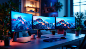 A photograph of a sleek