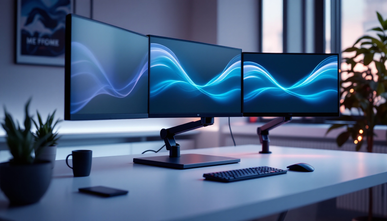 A photograph of a sleek