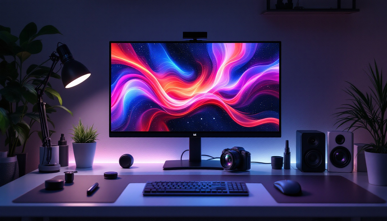 A photograph of a sleek