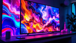 A photograph of a sleek