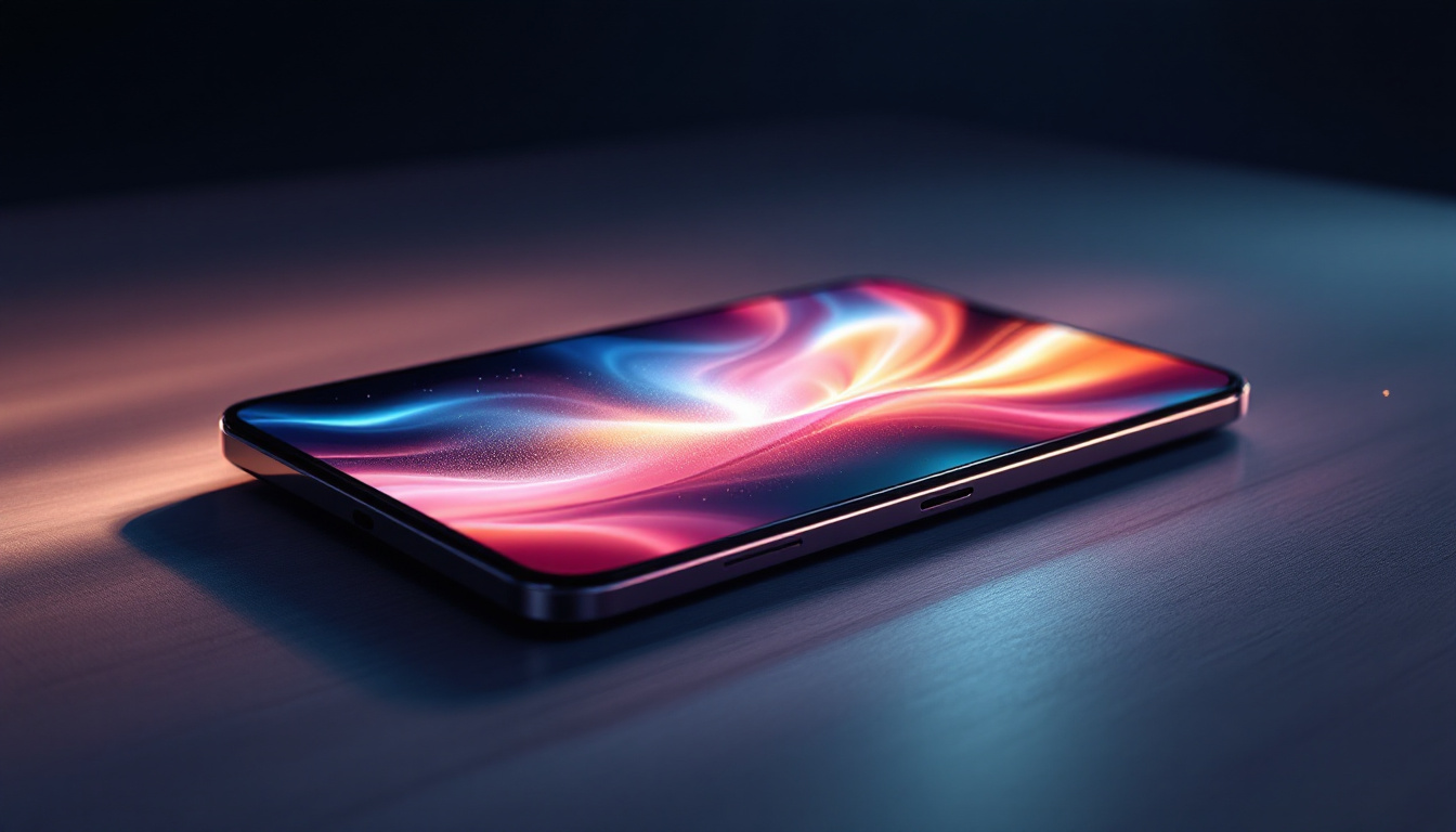 A photograph of a sleek