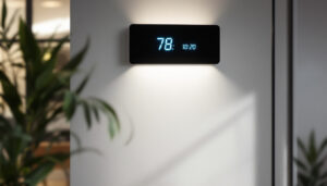A photograph of a modern