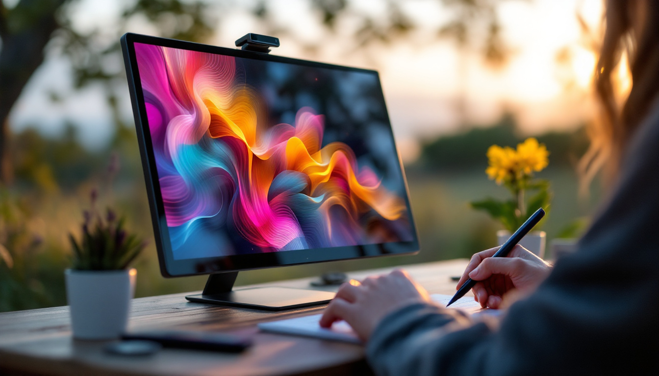 A photograph of a sleek
