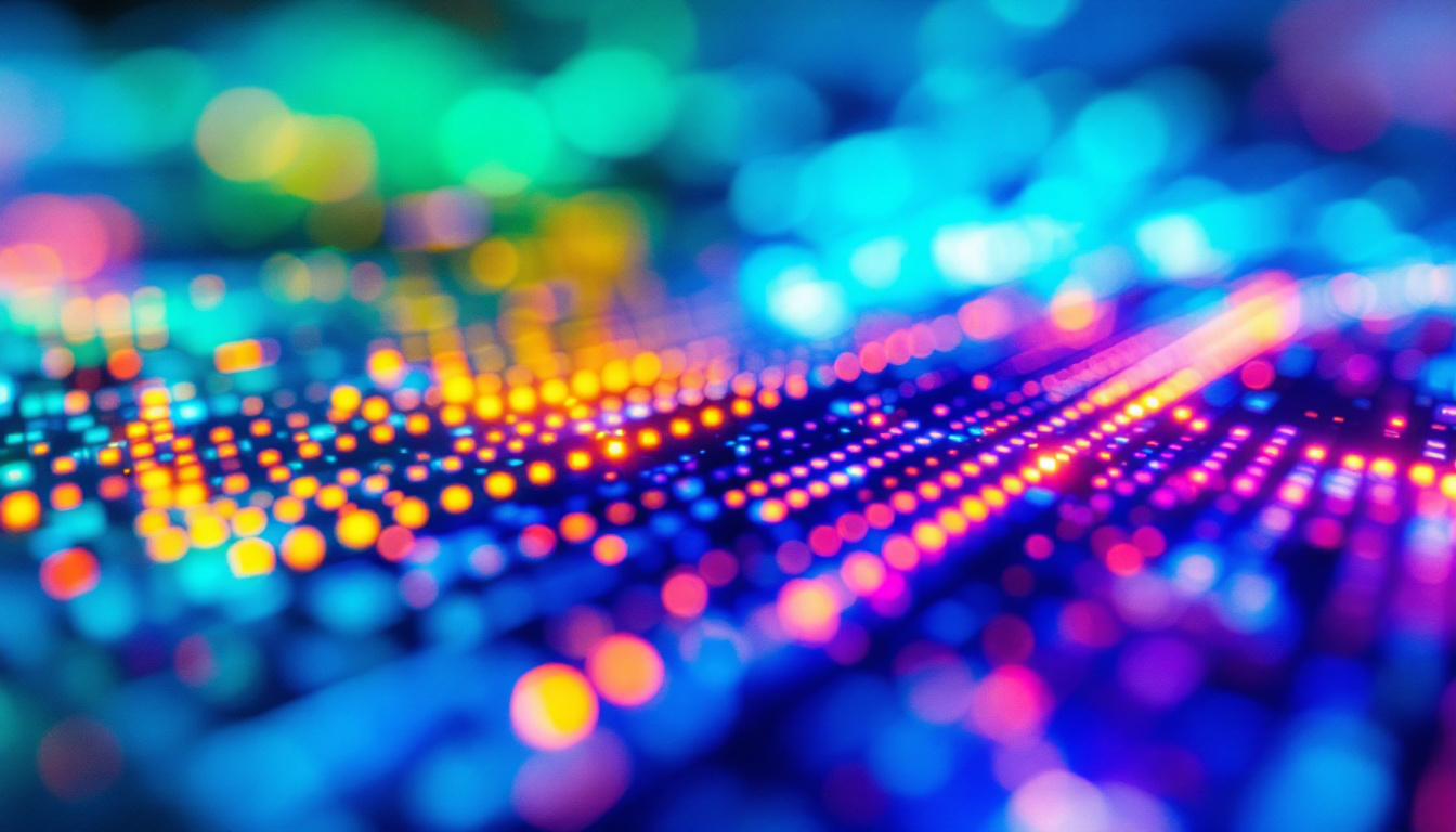 A photograph of a side-by-side comparison of a micro led display and an oled display
