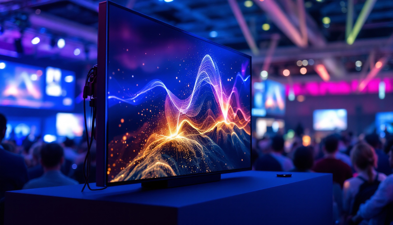 A photograph of a sleek
