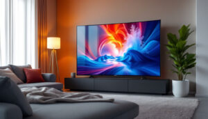 A photograph of a sleek