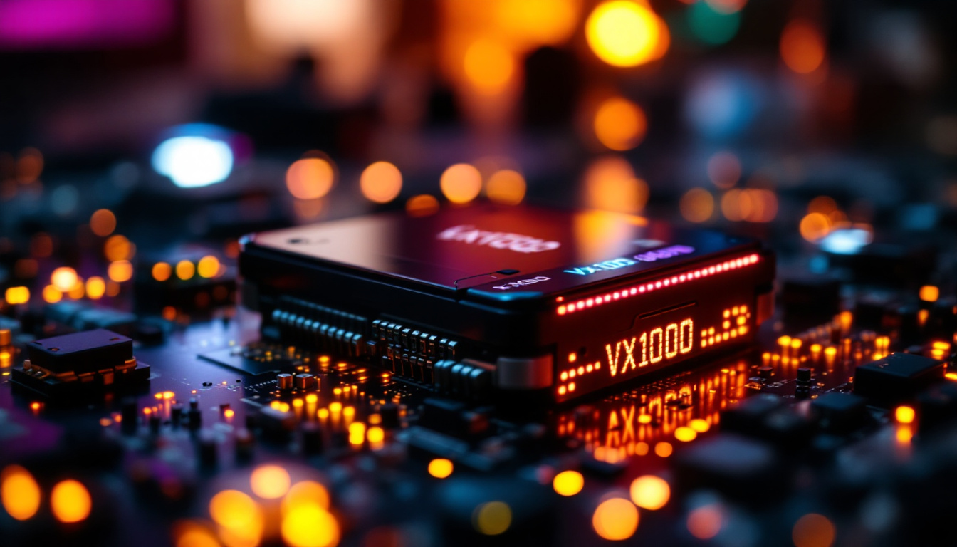 A photograph of capture a photograph of the vx1000 processor in a well-lit environment