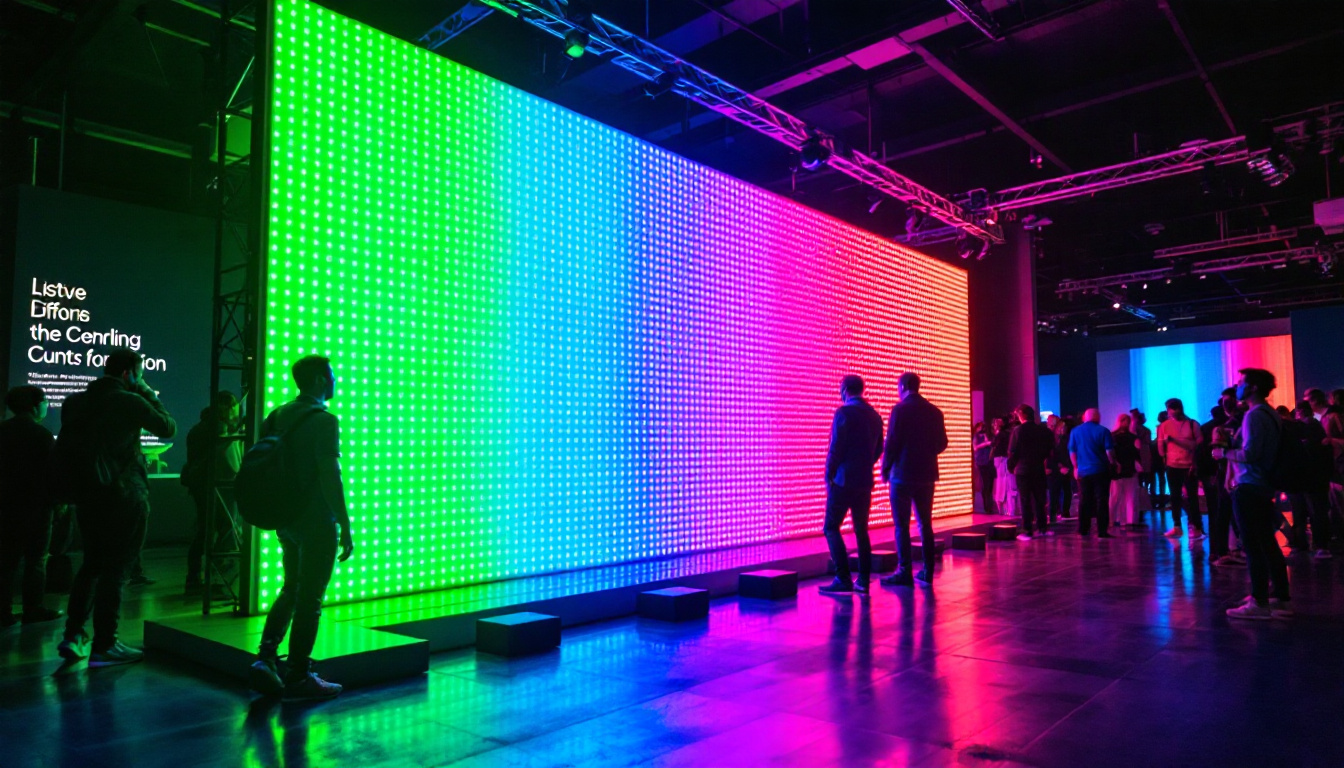 A photograph of a vibrant