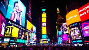 A photograph of capture a photograph of the vibrant times square at night