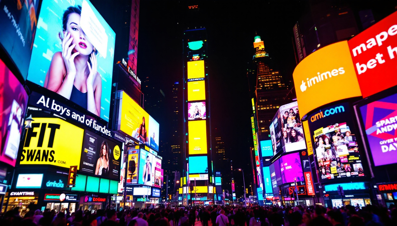 A photograph of capture a photograph of the vibrant times square at night