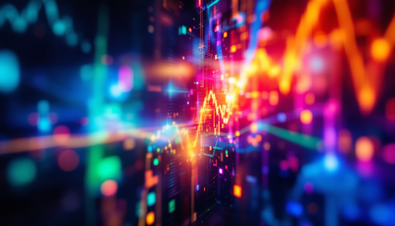 A photograph of a close-up shot of an lcd screen displaying vibrant colors and sharp images