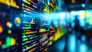 A photograph of a vibrant