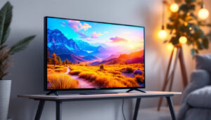 A photograph of a sleek