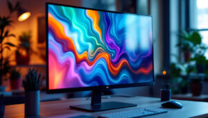 A photograph of a sleek