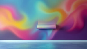 A photograph of a vibrant