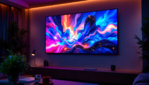 A photograph of a vibrant