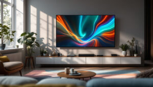 A photograph of a sleek