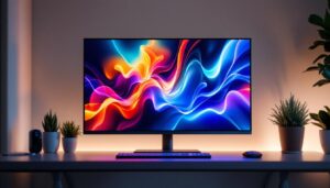 A photograph of a sleek
