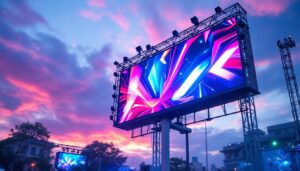 A photograph of capture a photograph of a vibrant outdoor scene featuring a large