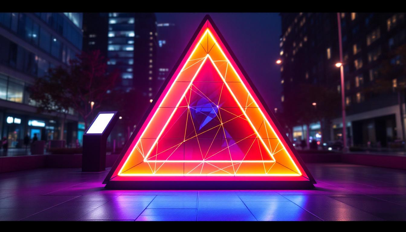 A photograph of a vibrant
