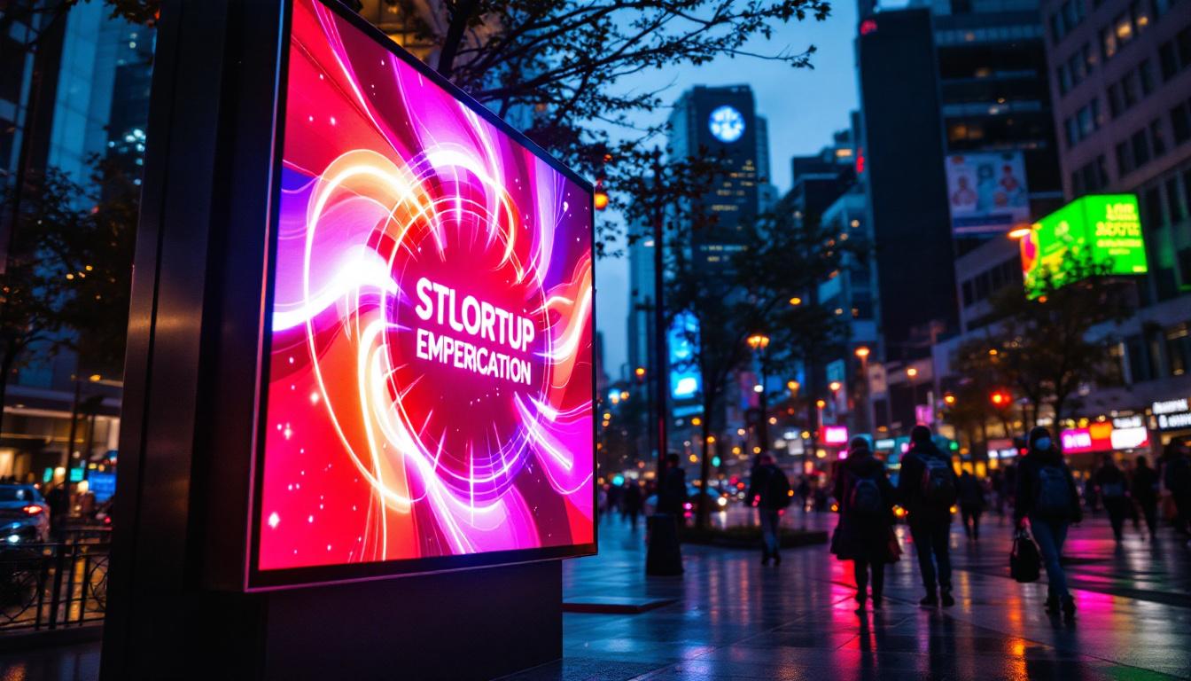 A photograph of a vibrant