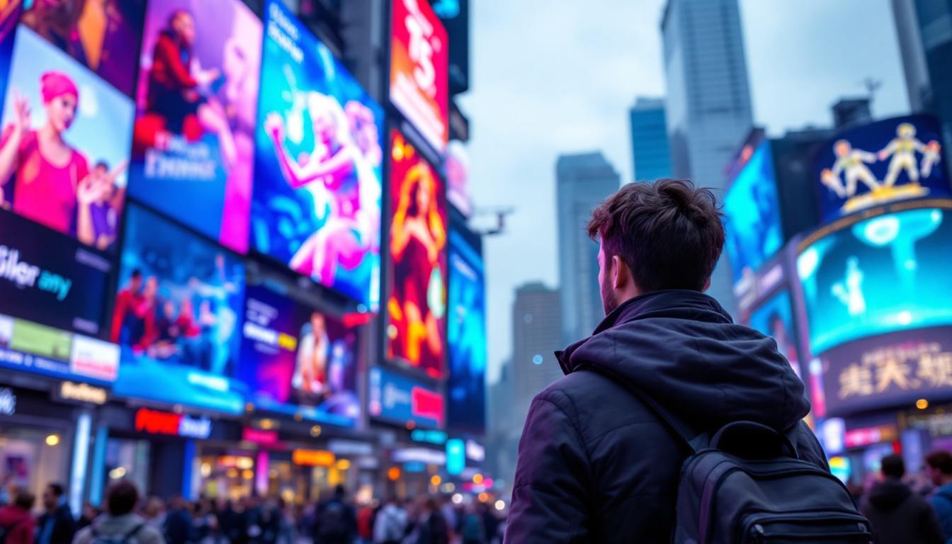 A photograph of a vibrant