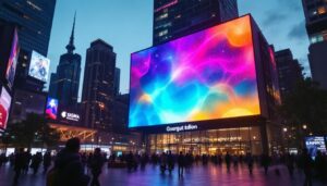 A photograph of a vibrant