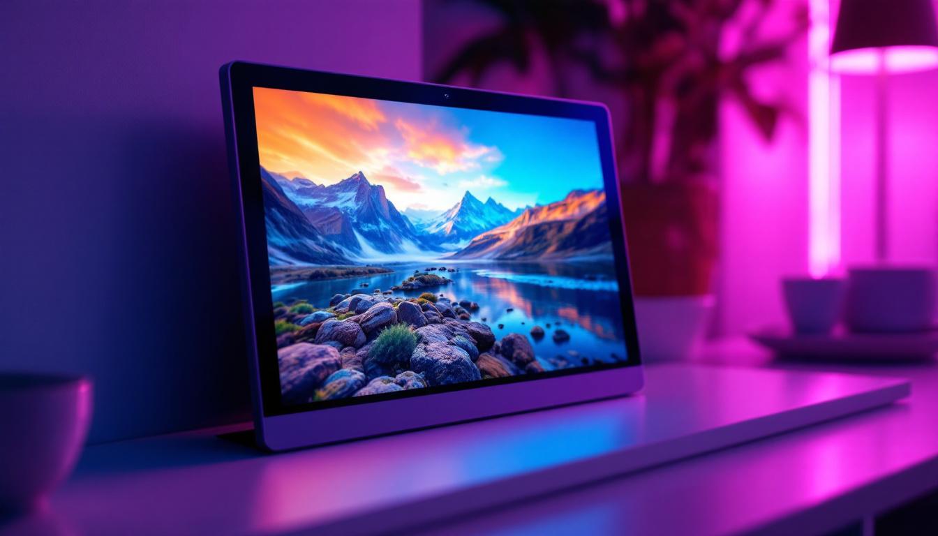 A photograph of a sleek