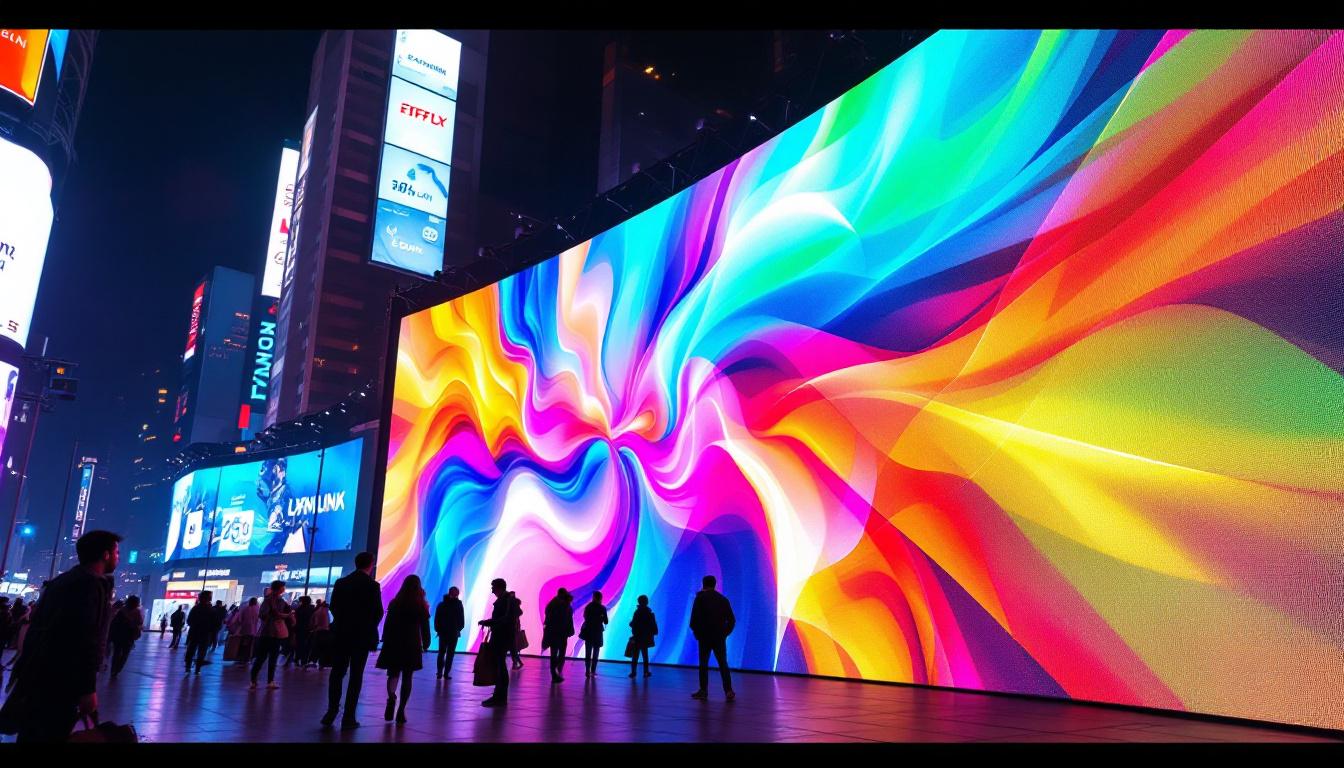 A photograph of a vibrant