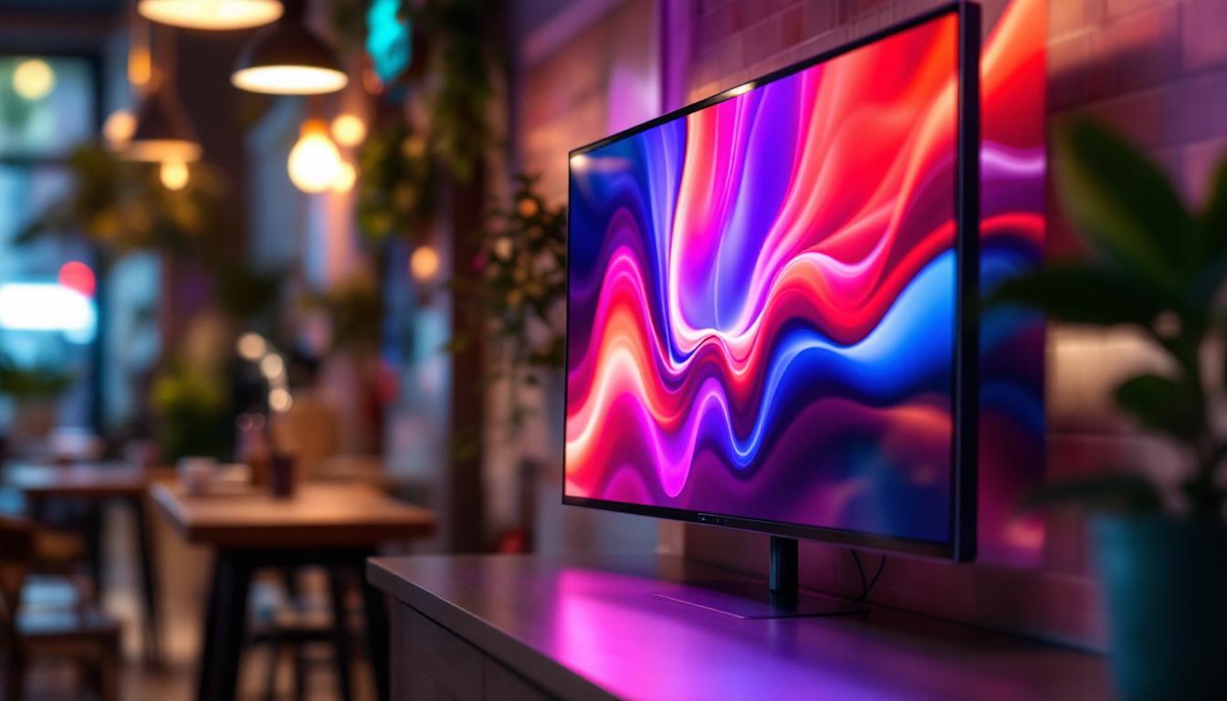 A photograph of a sleek