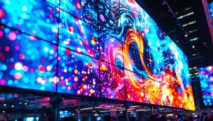 A photograph of a vibrant