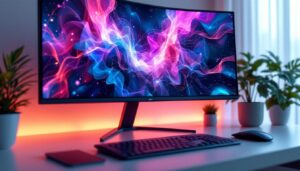 A photograph of a sleek