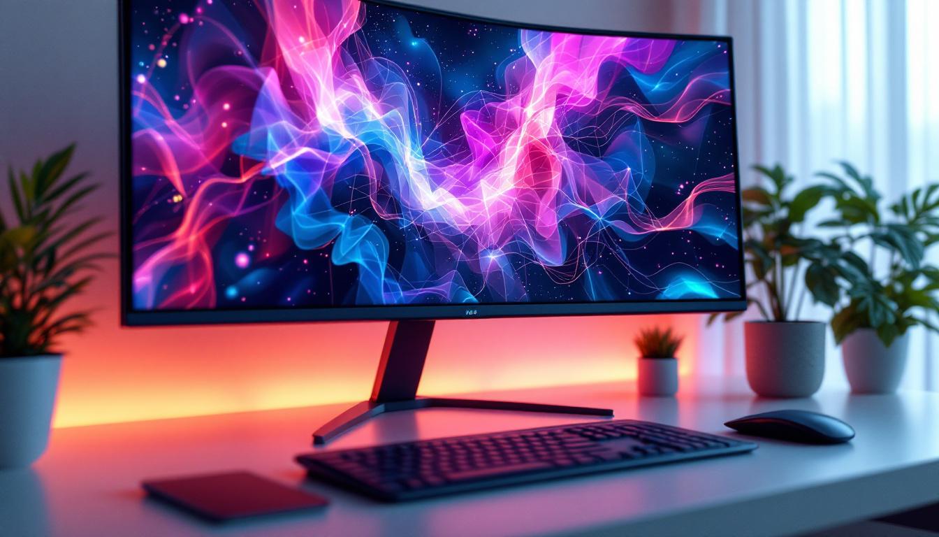 A photograph of a sleek