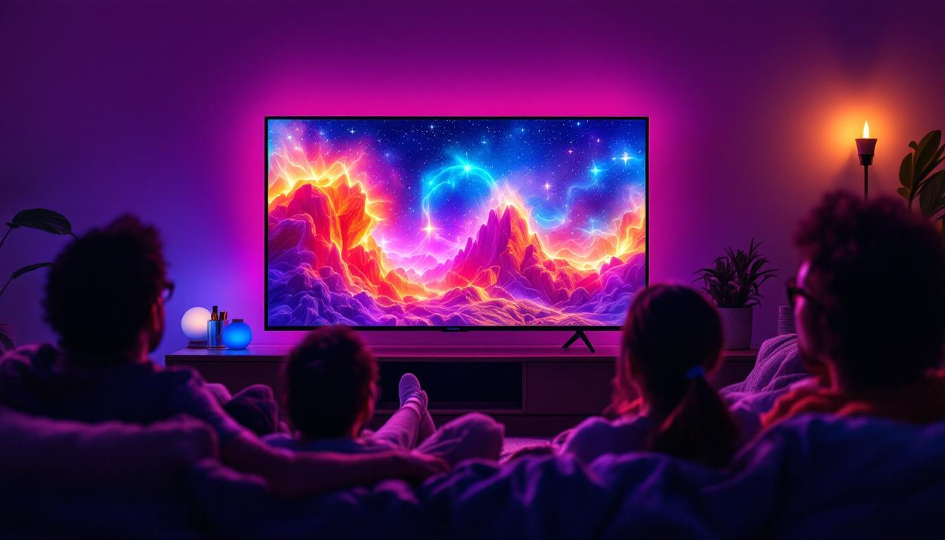 A photograph of a vibrant