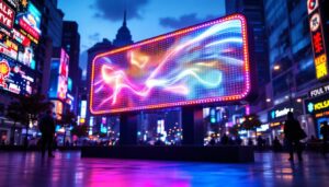 A photograph of a vibrant
