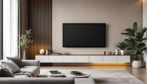 A photograph of a sleek